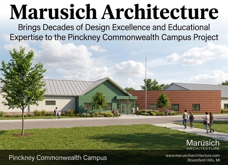 ​Marusich Architecture Brings Decades of Design Excellence and Educational Expertise to the Pinckney Commonwealth Campus Project