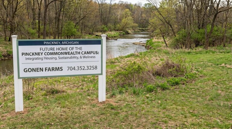 ​PINCKNEY COMMONWEALTH CAMPUS ANNOUNCES MULTI-FACETED COMMUNITY DEVELOPMENT INTEGRATING HOUSING, SUSTAINABILITY, AND WELLNESS